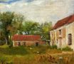 Eva Gonzalès - Farm at Rebais. Seine-et-Marne 1871-1872