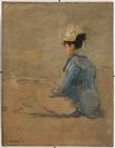 Eva Gonzalès - Sur la plage, Dieppe. Sur la plage, Dieppe 1875-1880