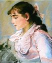 Eva Gonzalès - The Woman in Pink 1879
