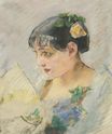 Eva Gonzalès - Spanish Woman. Portrait of the Milliner 1882-1883