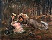 Eva Gonzalès - Reading in the Forest 1865-1883