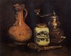 Still Life with Coffee Mill, Pipe Case and Jug 1884