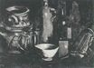 Still Life with Pottery, Beer Glass and Bottle 1884