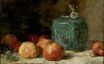 Still Life with Ginger Jar and Apples 1885