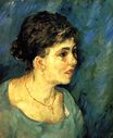 Portrait of Woman in Blue 1885
