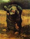 Peasant Woman Digging 1885