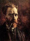 Self-Portrait with Pipe 1886
