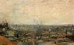 View of Paris from Montmartre 1886