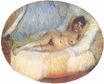 Nude Woman on a Bed 1887