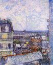 View of Paris from Vincent's Room in the Rue Lepic 1887