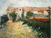 House with sunflowers 1887