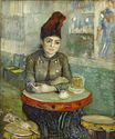 Agostina Segatori Sitting in the Cafe du Tambourin 1887