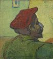 Paul Gauguin. Man in a Red Beret 1888