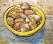 Still Life Potatoes in a Yellow Dish 1888