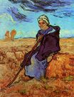 Shepherdess, The after Millet 1889