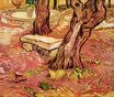 The Stone Bench in the Garden of Saint-Paul Hospital 1889