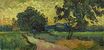 Landscape with the Chateau of Auvers at Sunset 1890