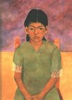 Frida Kahlo - Portrait of Virginia. Little Girl 1929