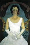 Frida Kahlo - Portrait of a Woman in White 1930