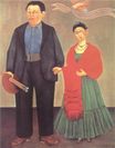 Frida Kahlo - Frieda and Diego Rivera 1931