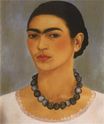 Frida Kahlo - Self Portrait with Necklace 1933