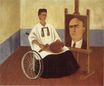 Frida Kahlo - Self-Portrait with the Portrait of Doctor Farill 1951