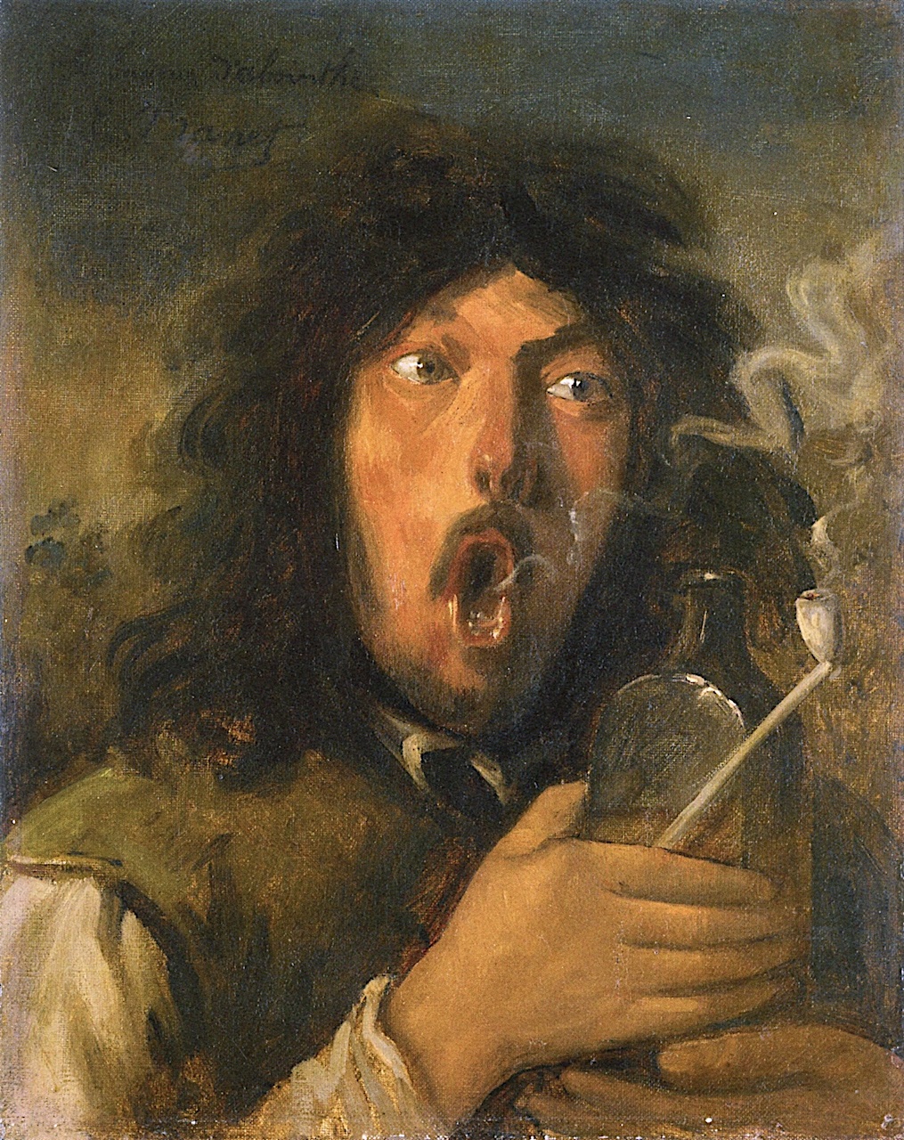 The smoker 1858
