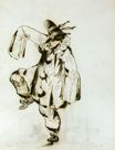 Pierrot dancing 1849