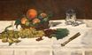 Still Life Fruits on a Table 1864