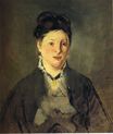 Portrait of Suzanne Manet 1870