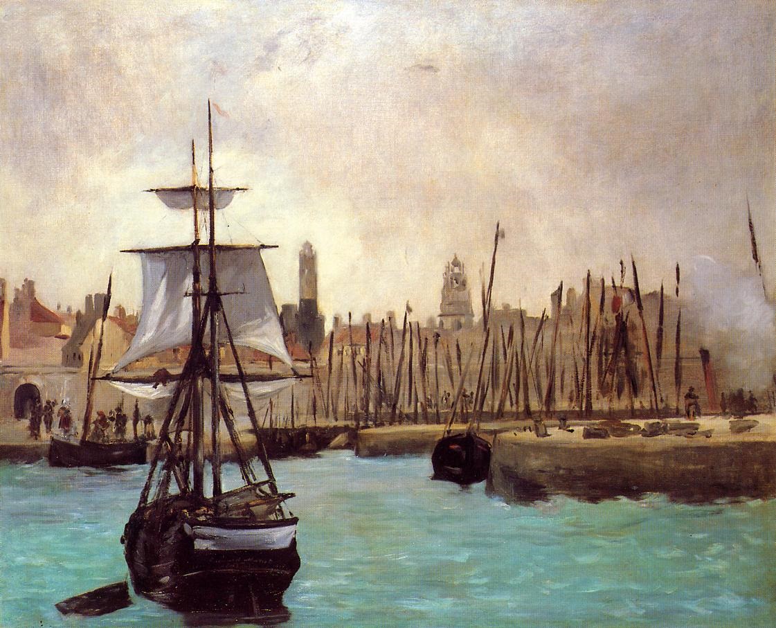 The Port of Calais 1871