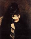 Berthe Morisot in Mourning 1874