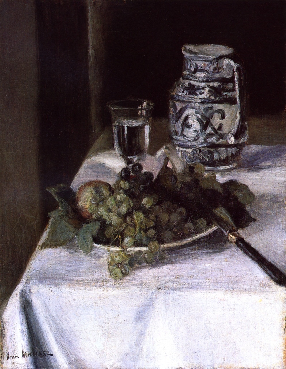 Still LIfe with Grapes 1896