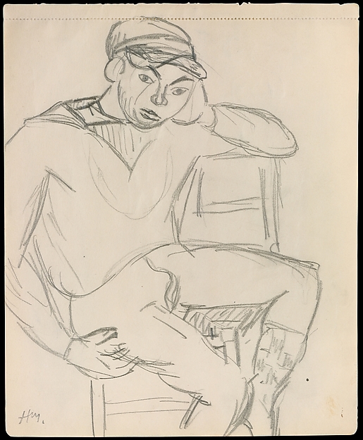 Study for 'Young Sailor' 1906