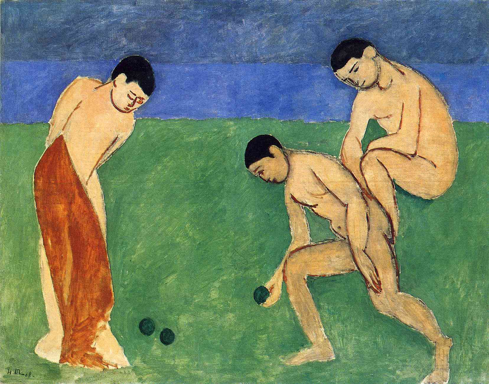 Game of Bowls 1908