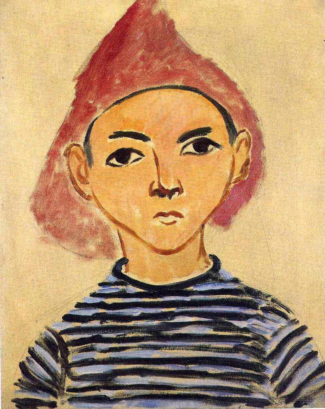 Portrait of Pierre Matisse 1909