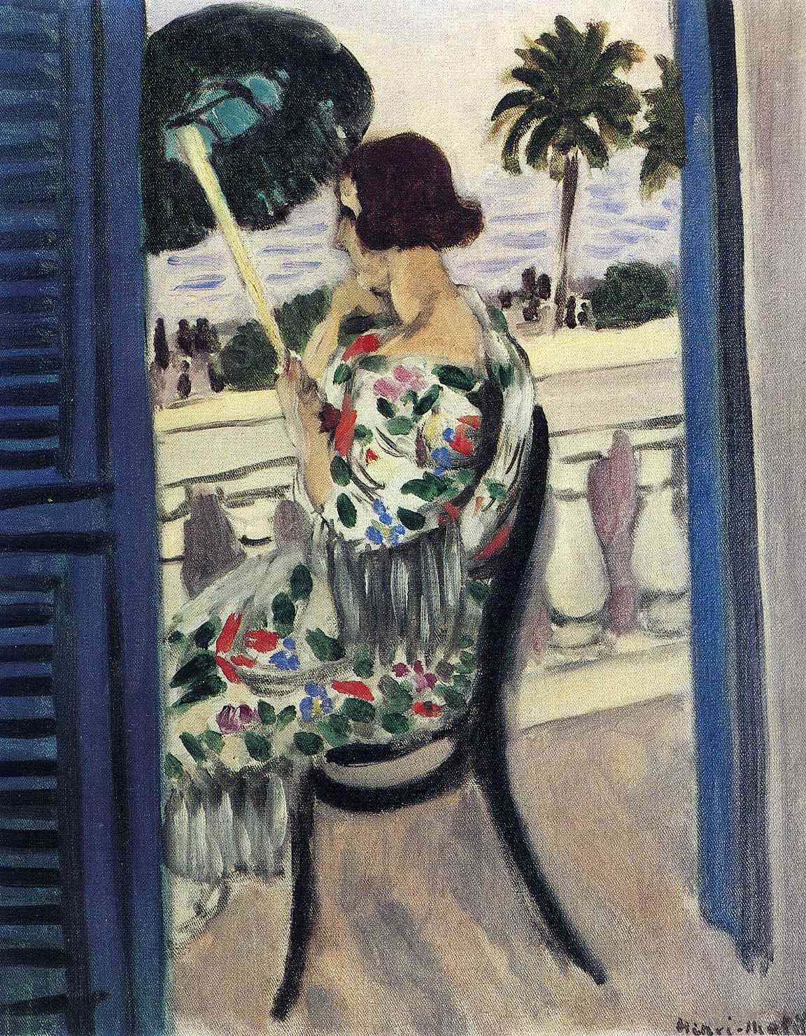 Woman holding umbrella 1919