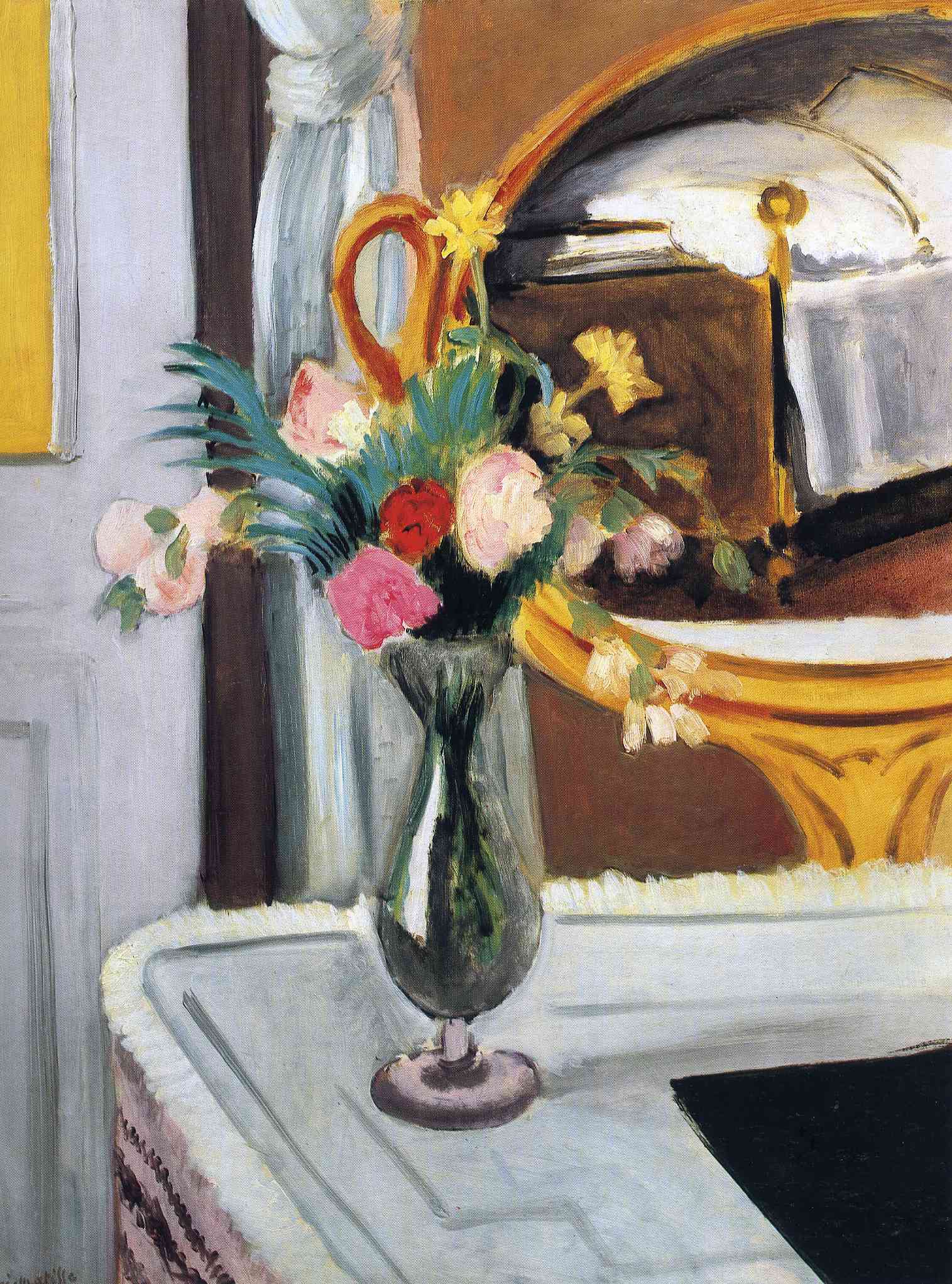 The Bed in the Mirror 1919