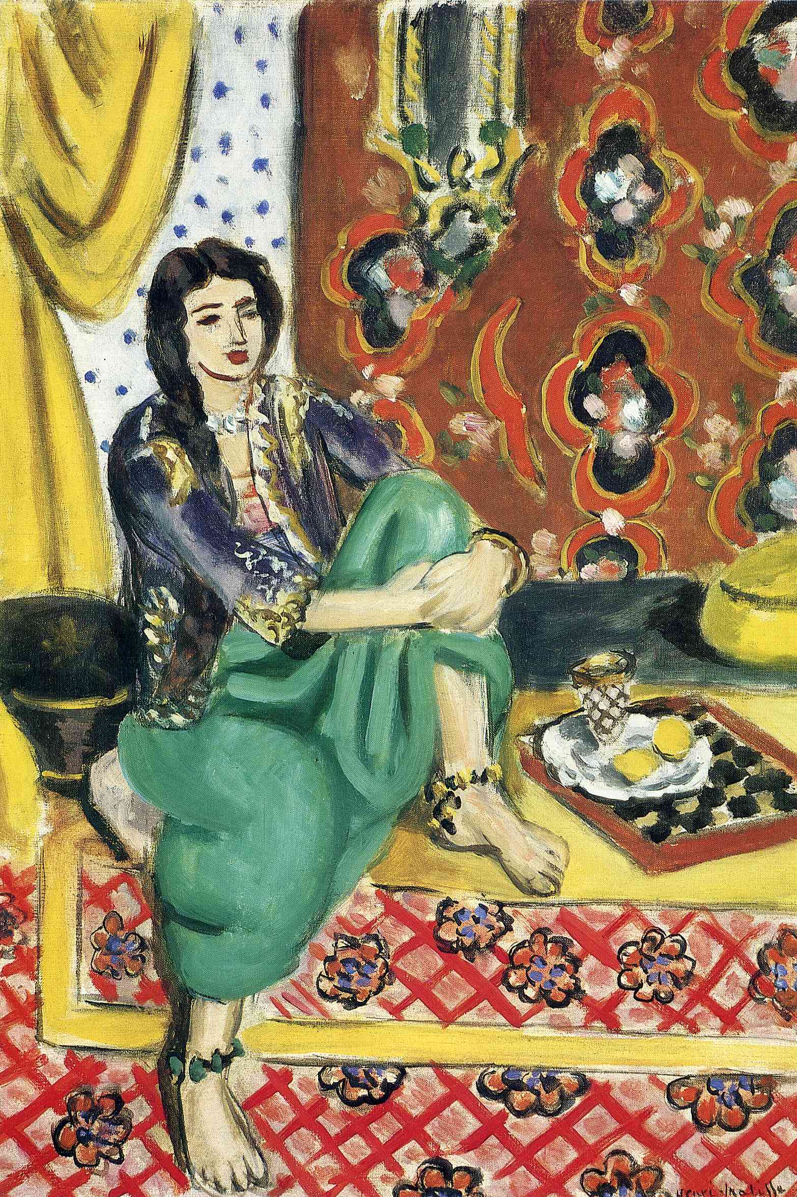 Odalisque sitting with board 1928