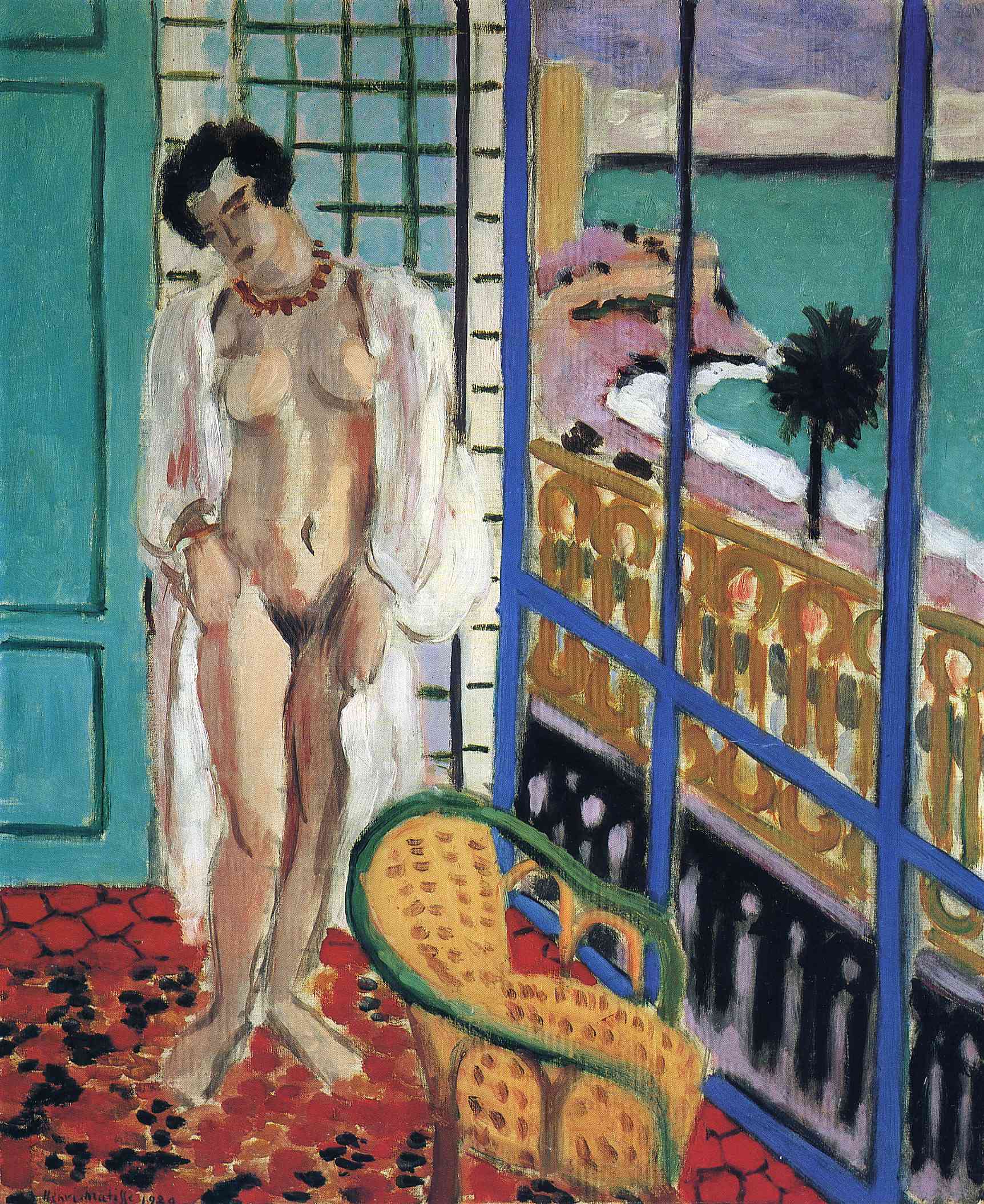 Nude near the window. Pearl Nude 1929