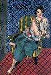 Woman sitting in a chair 1920