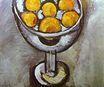 A vase with Oranges 1916