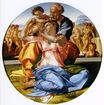 Michelangelo - Holy Family with St. John the Baptist 1506