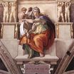 Michelangelo - Sistine Chapel Ceiling. The Delphic Sibyl 1509