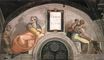 Michelangelo - The Ancestors of Christ. Achim, Eliud 1512