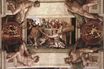 Michelangelo - Sistine Chapel Ceiling. Sacrifice of Noah 1512