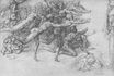 Michelangelo - Archers shooting at a herm 1530