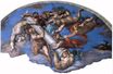 Michelangelo - Last Judgment (detail) 1537-1541 fresco Cappella Sistina, Vatican City