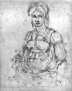 Michelangelo - Portrait of Vittoria Colonna 1540