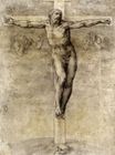 Michelangelo - Study to Crucifixion 1541